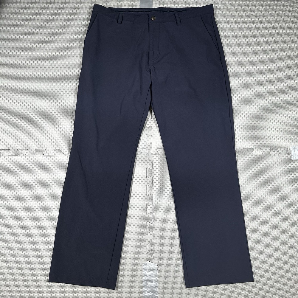 Ministry of Supply Pants Mens 36x29 Blue Chino Slim Fit Performance Golf Stretch